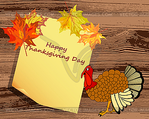 Thanksgiving day - vector image