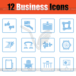 Business icon set - vector clipart