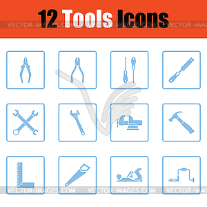 Set of tools icons - vector EPS clipart