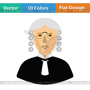 Judge icon - vector clipart