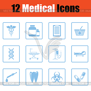 Medical icon set - vector image