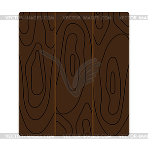 Icon of parquet plank pattern - vector clipart