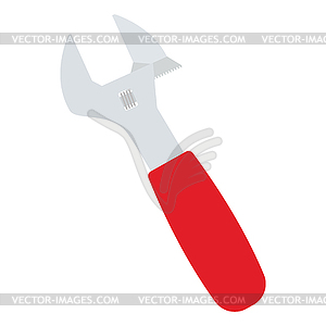 Adjustable wrench icon - vector clipart