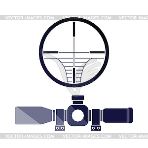 Scope icon - vector image