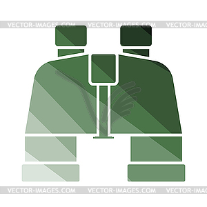 Binoculars icon - vector clipart