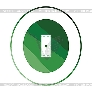 Cricket field icon - vector clipart