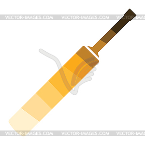 Cricket bat icon - vector clipart