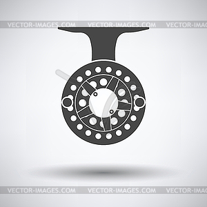 Icon of Fishing reel - vector image