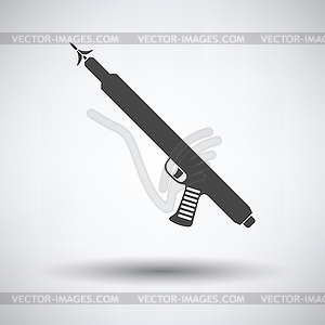 Icon of Fishing speargun - vector clipart