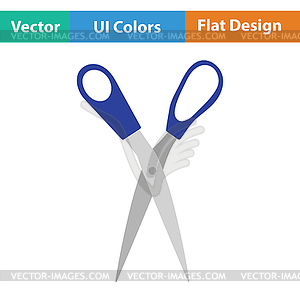 Tailor scissor icon - vector clip art