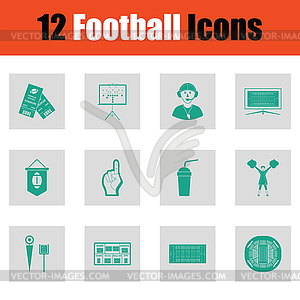 American football icon - vector image