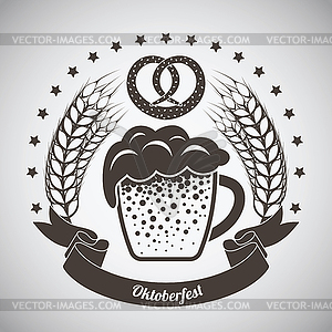 Oktoberfest Emblem - vector image
