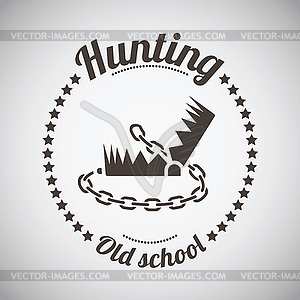 Hunting Emblem - vector clipart