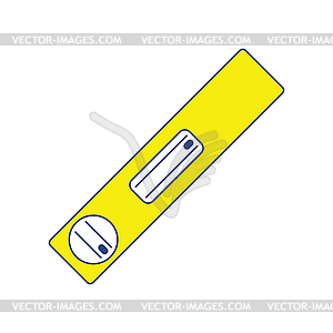 Icon of construction level - vector clip art