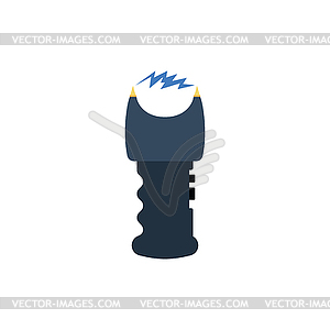 Stun gun icon - vector image