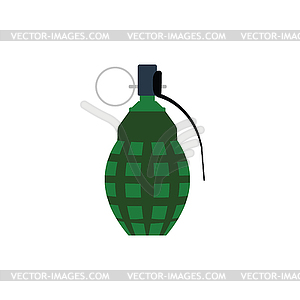 Defensive greenade icon - vector image