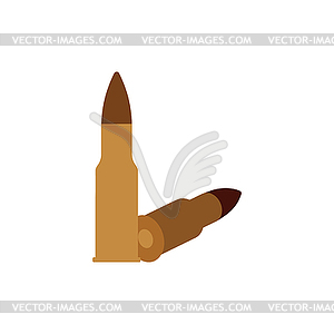 Rifle ammo icon - vector clip art