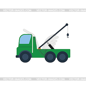 Car towing truck icon - vector clipart