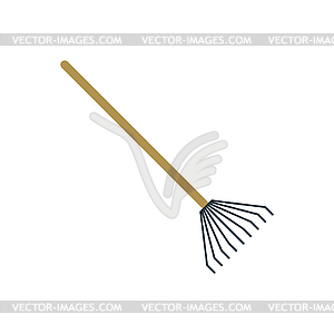 Rake icon - vector image