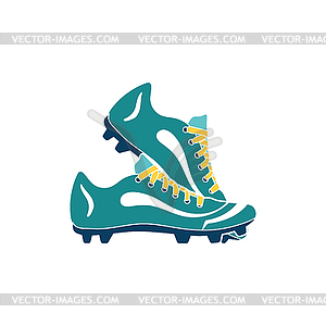 Baseball boot icon - vector clipart