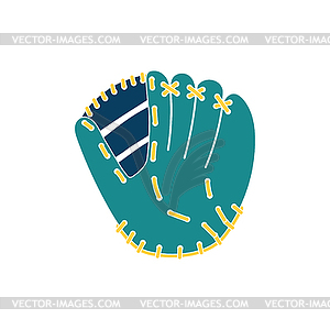 Baseball glove icon - vector clip art