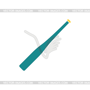 Baseball bat icon - vector clipart