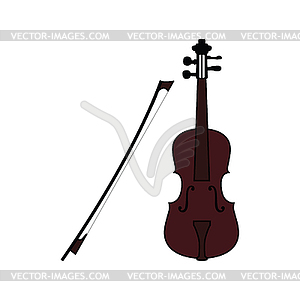 Violin icon - vector clip art