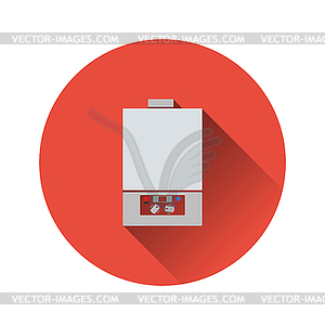 Gas boiler icon - vector image