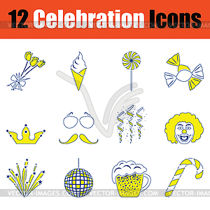 Party icon set - vector clip art