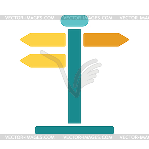 Pointer stand icon - vector clip art