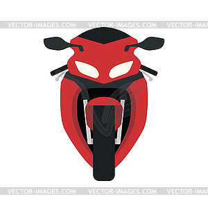 Motorcycle Icon - vector clipart