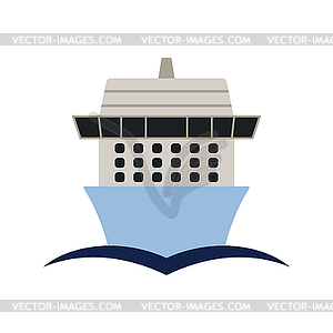 Cruise Liner Icon - vector image