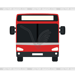 City Bus Icon - vector clipart