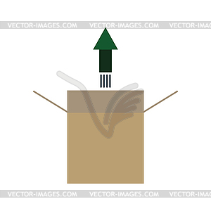 Product Release Icon - royalty-free vector image