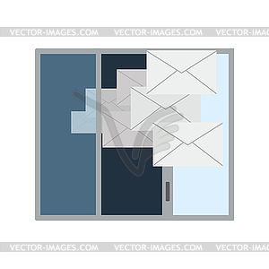 Mailing Icon - vector image