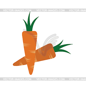 Carrot icon - vector image