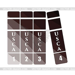 Code of laws icon - vector clipart