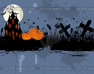 Happy halloween - vector clipart