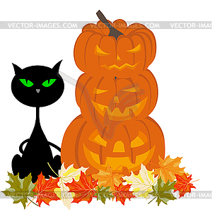 Happy halloween - vector clipart