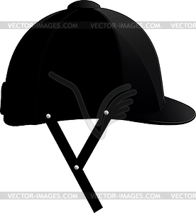 Helmet for racing - vector image