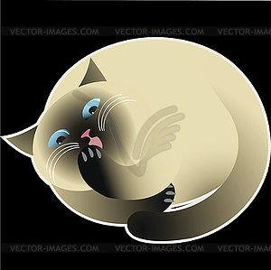 Kitty - royalty-free vector image