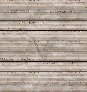 Brown wooden texture, grunge background - vector EPS clipart