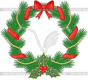 Weihnachtsgirlande Vektor Clipart