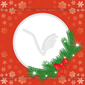 Christmas background - vector image