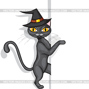 Halloweens cat peeps - vector clipart