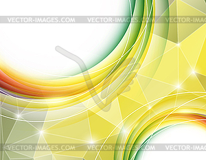 Красочный шаблон с завитками - графика в векторном формате