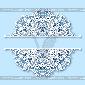 Ornate greeting card, christmas decoration - vector clip art