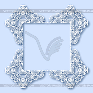 Ornate greeting card, christmas decoration - vector clipart