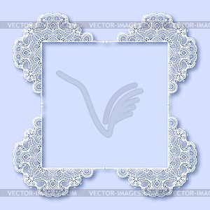 Ornate greeting card, christmas decoration - color vector clipart