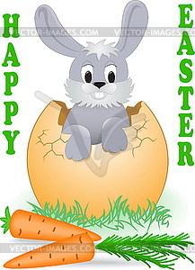 Easter Bunny - vector clipart